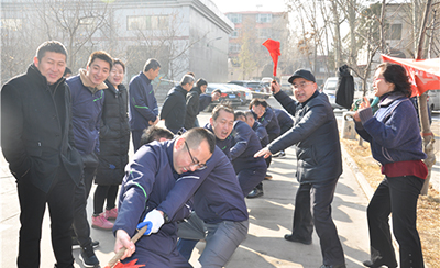 山西航天“迎新春，慶元宵”拔河比賽