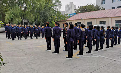 航天科工開展全員軍訓(xùn)活動
