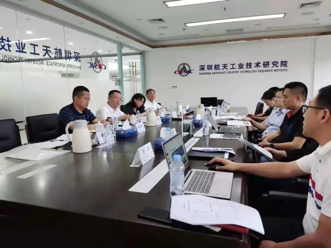 山西航天董事長景建凱一行 赴航天工研院參觀學習