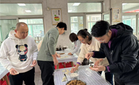 山西航天舉辦“濃濃餃子香，暖暖冬至情”包餃子活動
